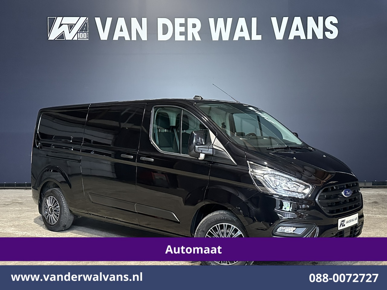 Ford Transit Custom - 2.0 TDCI 131pk Automaat L2H1 Euro6 Airco | LED | Apple Carplay | Cruisecontrol Android Aut - AutoWereld.nl