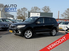 Hyundai Santa Fe - 2.4i CVVT Style | Leer | Trekhaak | Cruise control | 2000kg trekgewicht