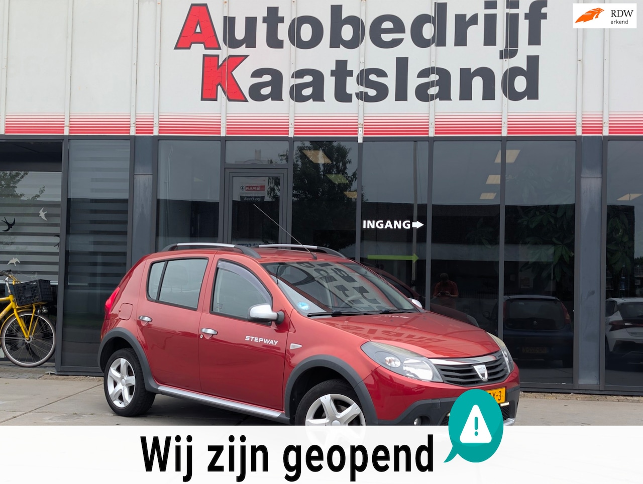 Dacia Sandero Stepway - 1.6 - Airco - Trekhaak - APK: 6-2027! - AutoWereld.nl