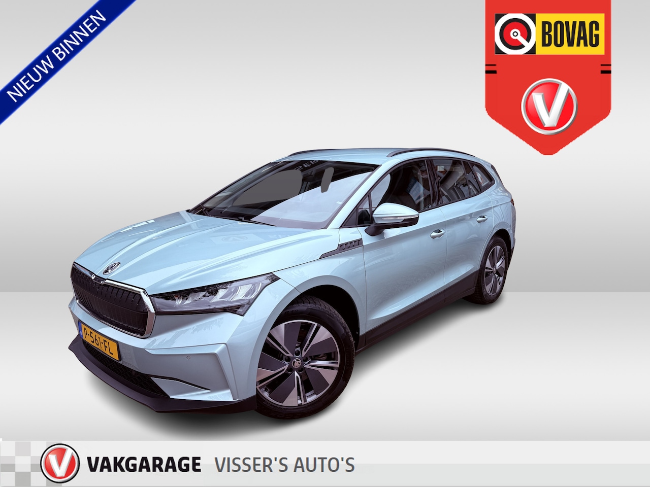 Skoda Enyaq iV - 60 | SOH 93% | applecarplay/android auto | 19 inch velgen | wegklapbare trekhaak | - AutoWereld.nl