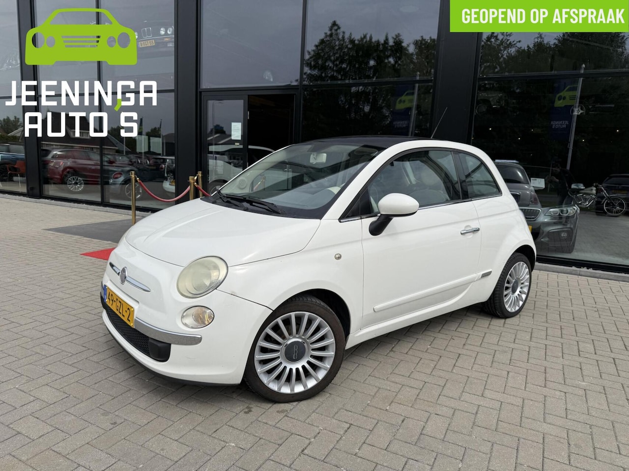 Fiat 500 - 1.2 Lounge|Airco|Pano - AutoWereld.nl