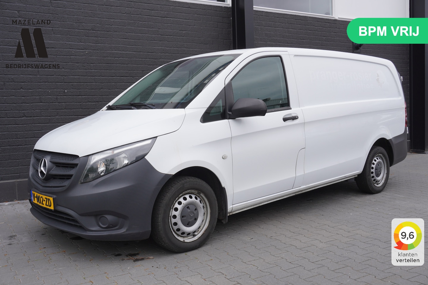 Mercedes-Benz Vito - 109 CDI Lang EURO 6 - Airco - Trekhaak - €11.900,- Excl. - AutoWereld.nl