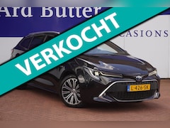 Toyota Corolla Touring Sports - 1.8 Hybrid Executive+Leder+vitrual+Elek-Klep+navi+camera+stoel-verw+zwarte-Hemel+17"Lmv =