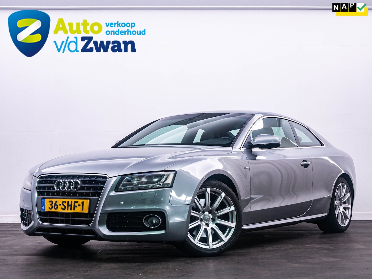 Audi A5 Coupé - 1.8 TFSI 2 X S-line ABT Leder/Navi/NL-Auto/NAP - AutoWereld.nl