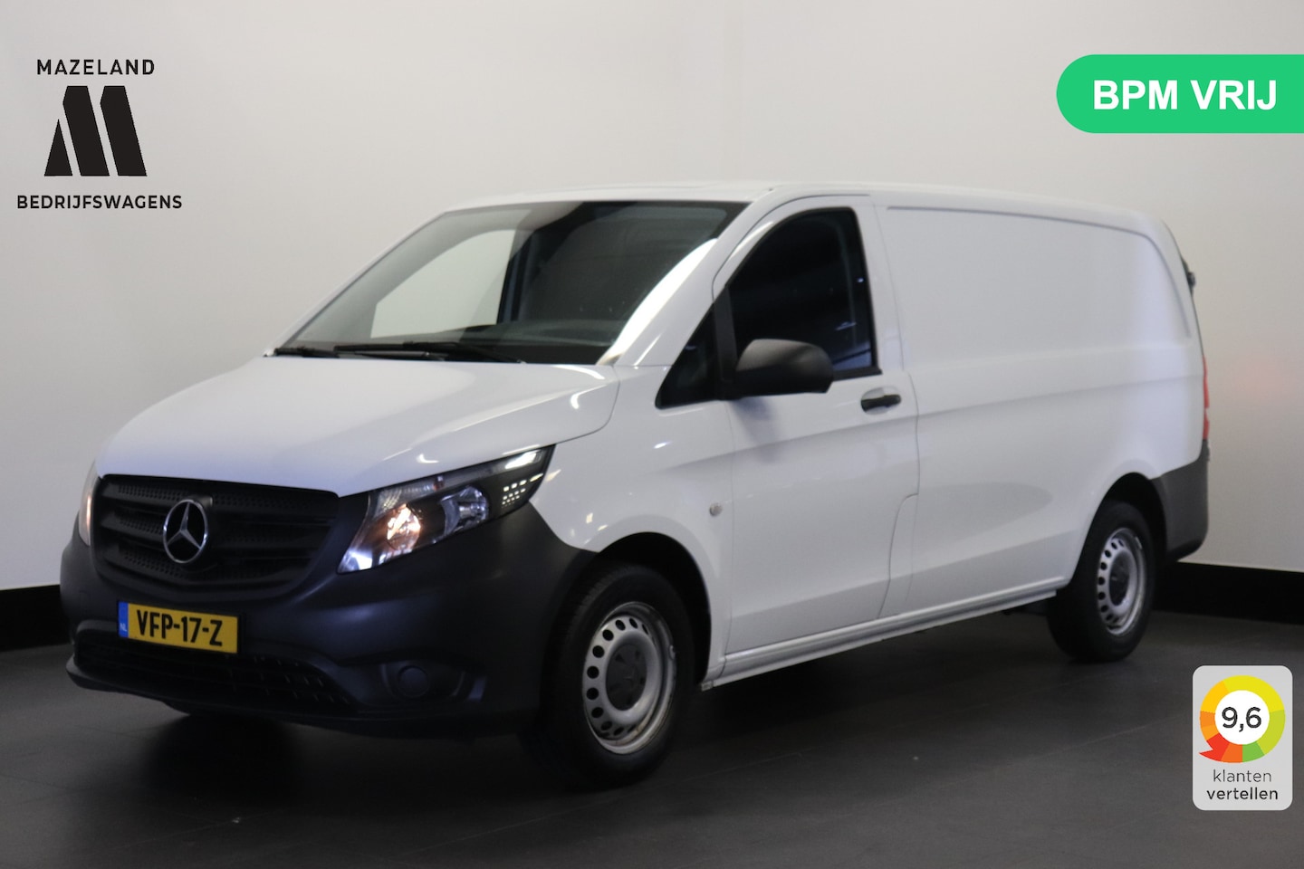 Mercedes-Benz Vito - 111 CDI Lang EURO 6 - Airco - Cruise - Trekhaak - € 14.499,- Excl. - AutoWereld.nl