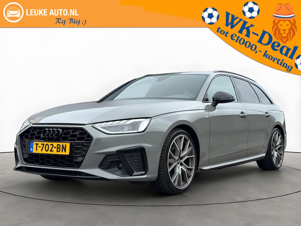 Audi A4 Avant - 35 TFSI 3X S-Line *Audi Black Pakket* Camera Trekhaak - AutoWereld.nl
