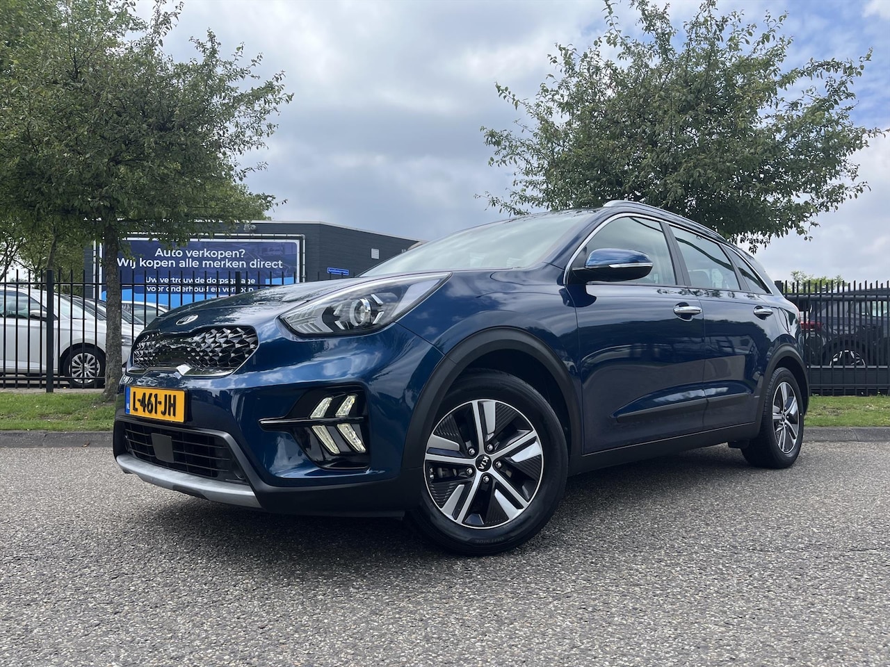Kia Niro - 1.6 GDi Hybrid 141pk DCT6 DynamicLine Clima Navi Thaak - AutoWereld.nl