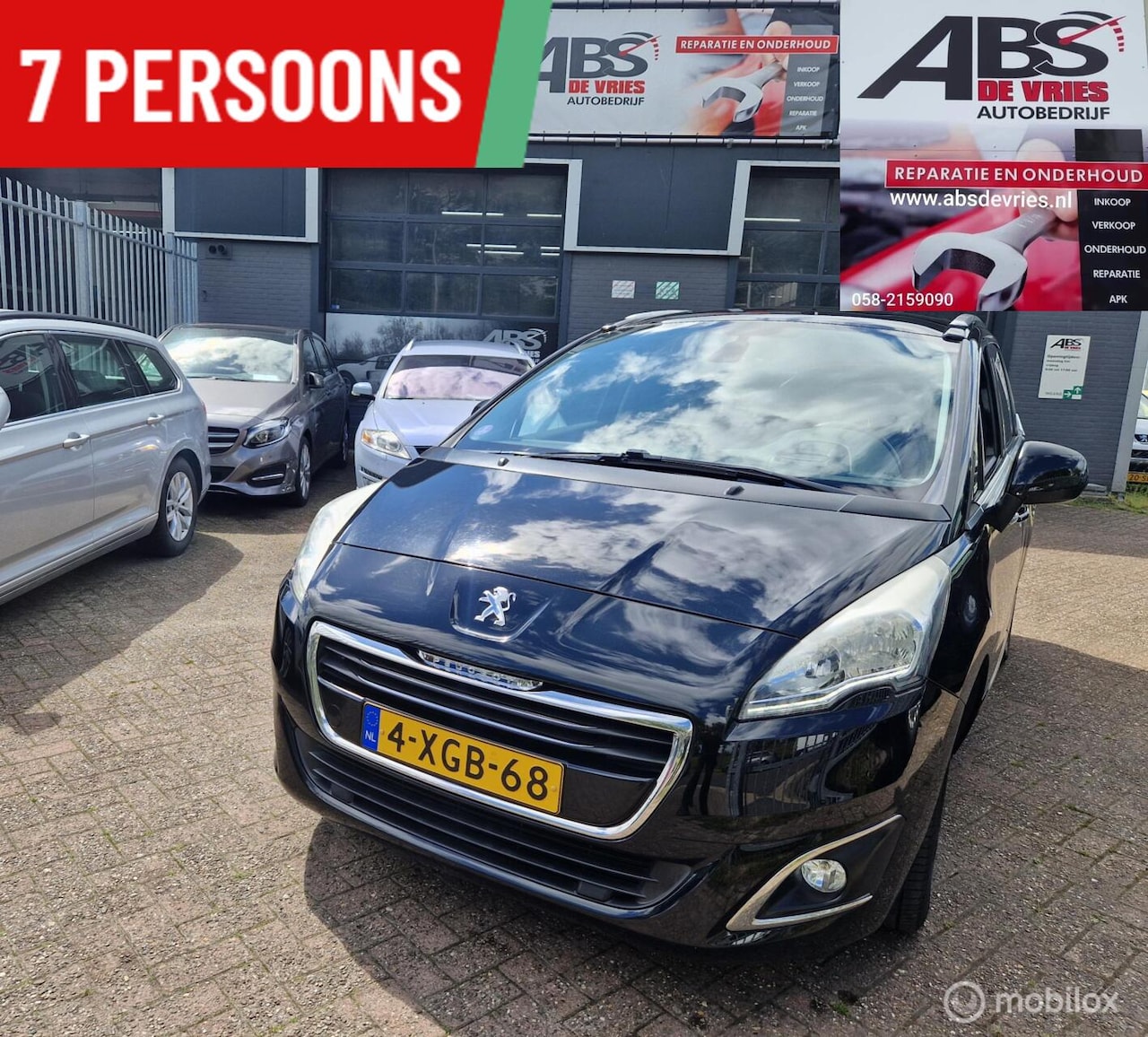 Peugeot 5008 - 1.6 THP Allure 7p AIRCO CR CONTR APK JULI 2027 - AutoWereld.nl