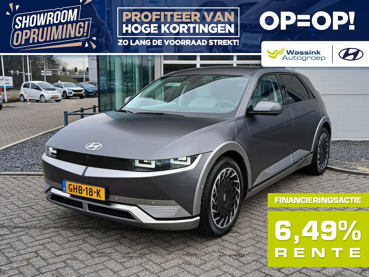 Hyundai IONIQ 5 - 77,4 kWh 229pk RWD Lounge | Stoelventilatie | Stoel & Stuurverwarming | Warmtepomp | V2L | - AutoWereld.nl