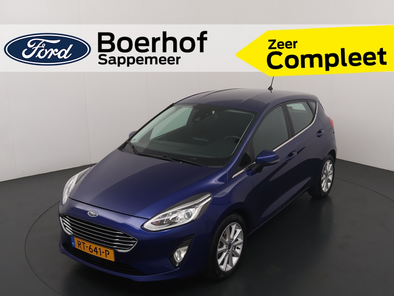 Ford Fiesta - Titanium | Voorruitverw. | Clima | Auto-Park | Adap. Cruise | Camera | All season | - AutoWereld.nl