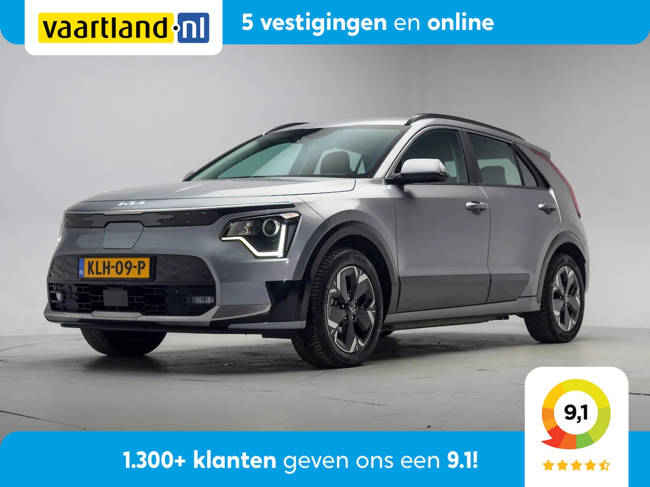 Kia e-Niro - DynamicLine 64.8 kWh 3-fase [ Navi Adapt.cruise Camera Stoel-en stuurverwarming ] - AutoWereld.nl