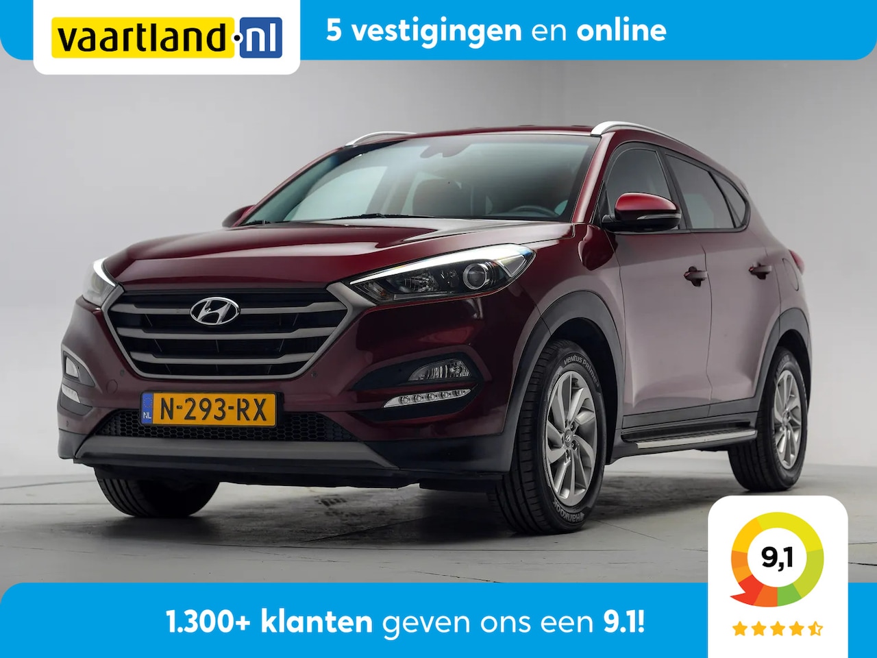 Hyundai Tucson - 1.6 T-GDi Comfort 4WD Aut. [ Navi Camera DAB+ ] - AutoWereld.nl