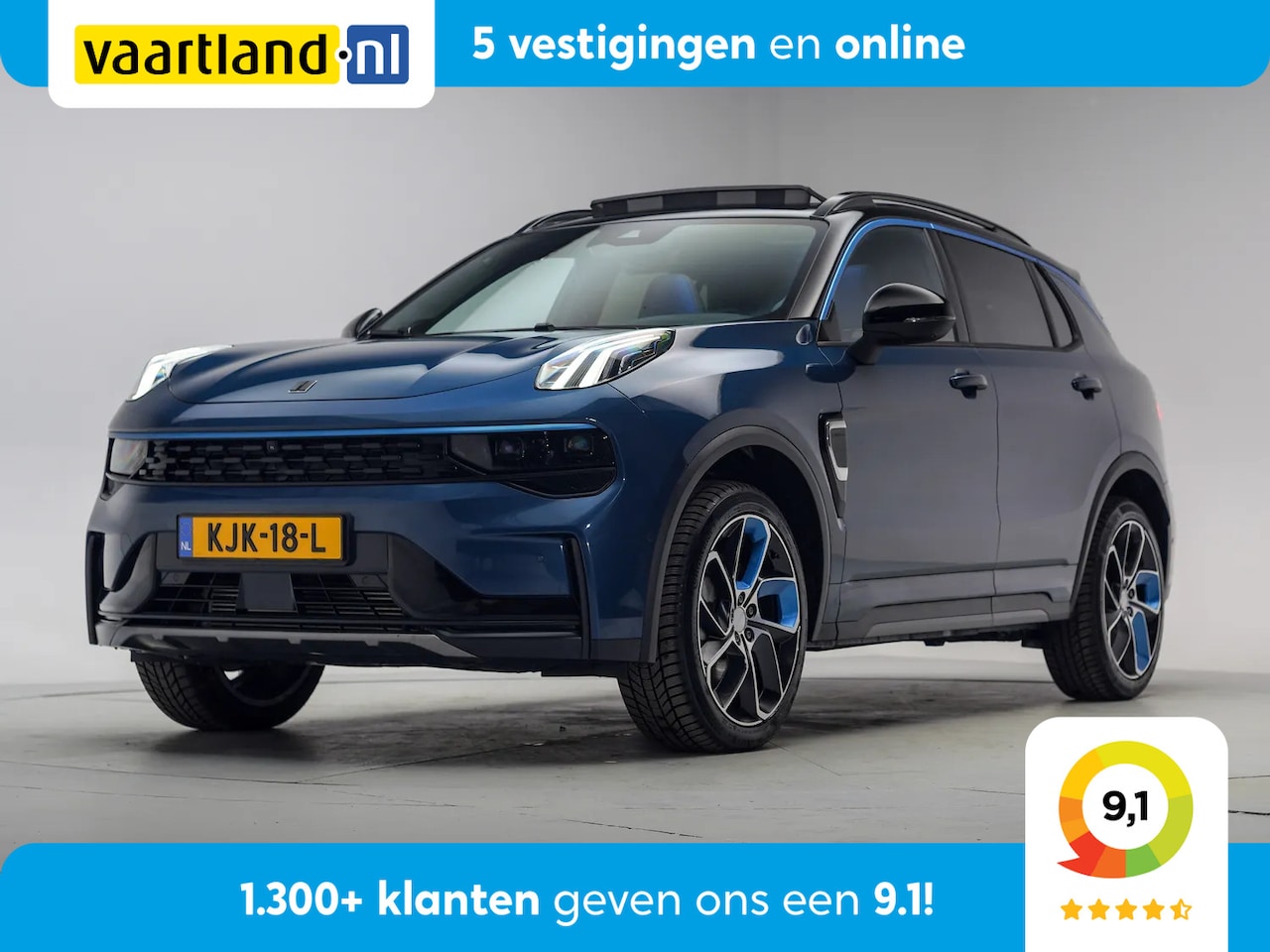 Lynk & Co 01 - 1.5 PHEV [ Panorama Zwarte hemel Navi 360°-Camera Keyless ] - AutoWereld.nl
