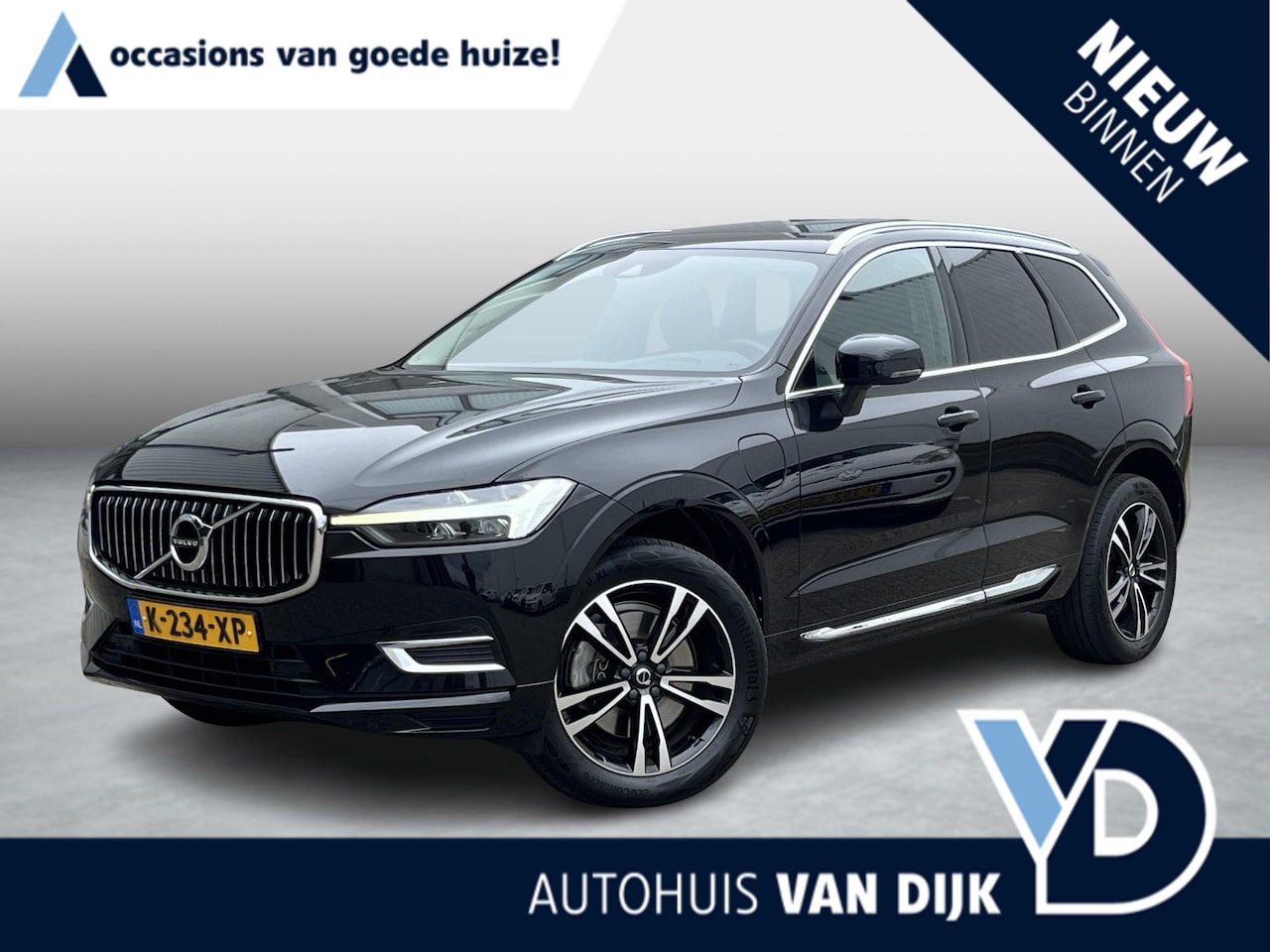 Volvo XC60 - 2.0 Recharge T6 AWD Business Pro | NL Auto/1e Eig. Voll.Historie/Pano.dak/Navi/Camera/19"/ - AutoWereld.nl