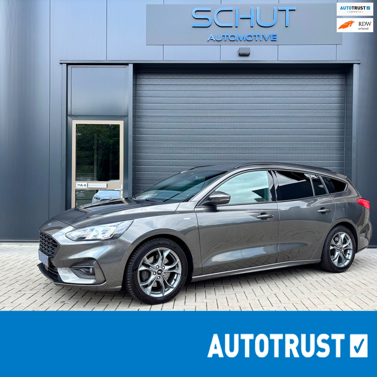 Ford Focus Wagon - 125pk ST Line Business LED | LANE ASSIST | DEALER OH | CARPLAY | CLIMA | STOEL + STUURVERW - AutoWereld.nl