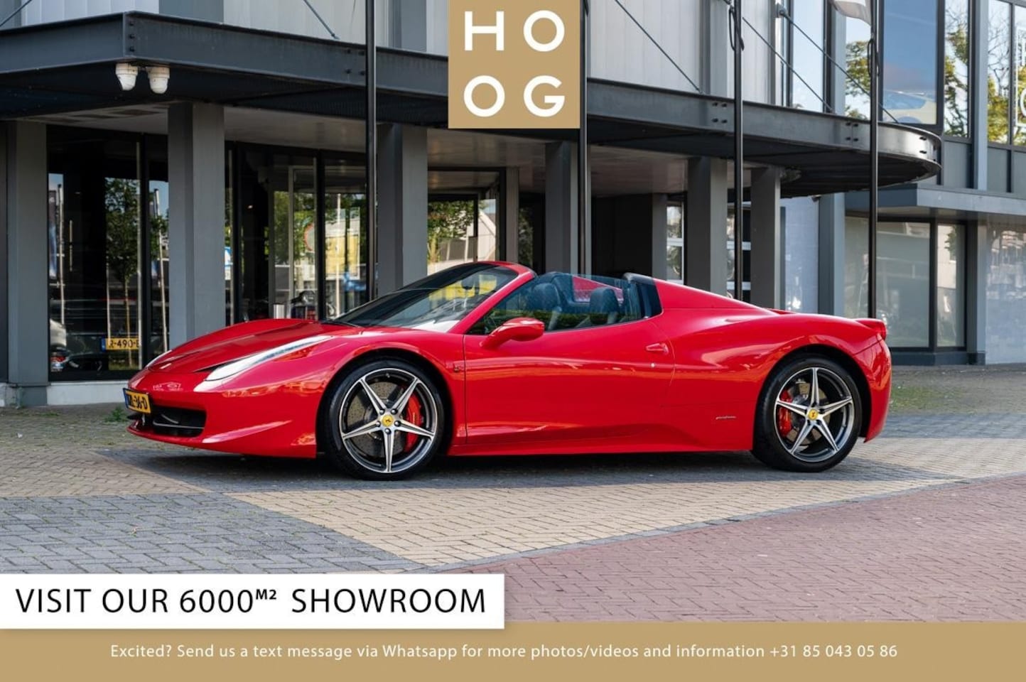 Ferrari 458 - 4.5 V8 Spider HELE 4.5 V8 SPIDER HELE - AutoWereld.nl