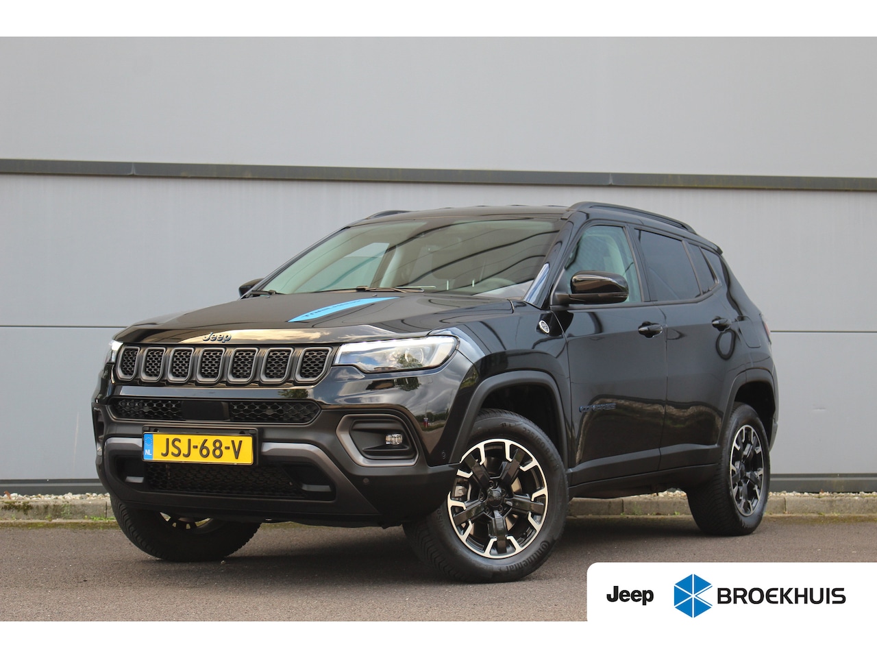 Jeep Compass - 4xe 240 PK Plug-in Hybrid Trail Hawk | Adapt. Cruise | Leder | Memory Stoel | Stoelvent. | - AutoWereld.nl