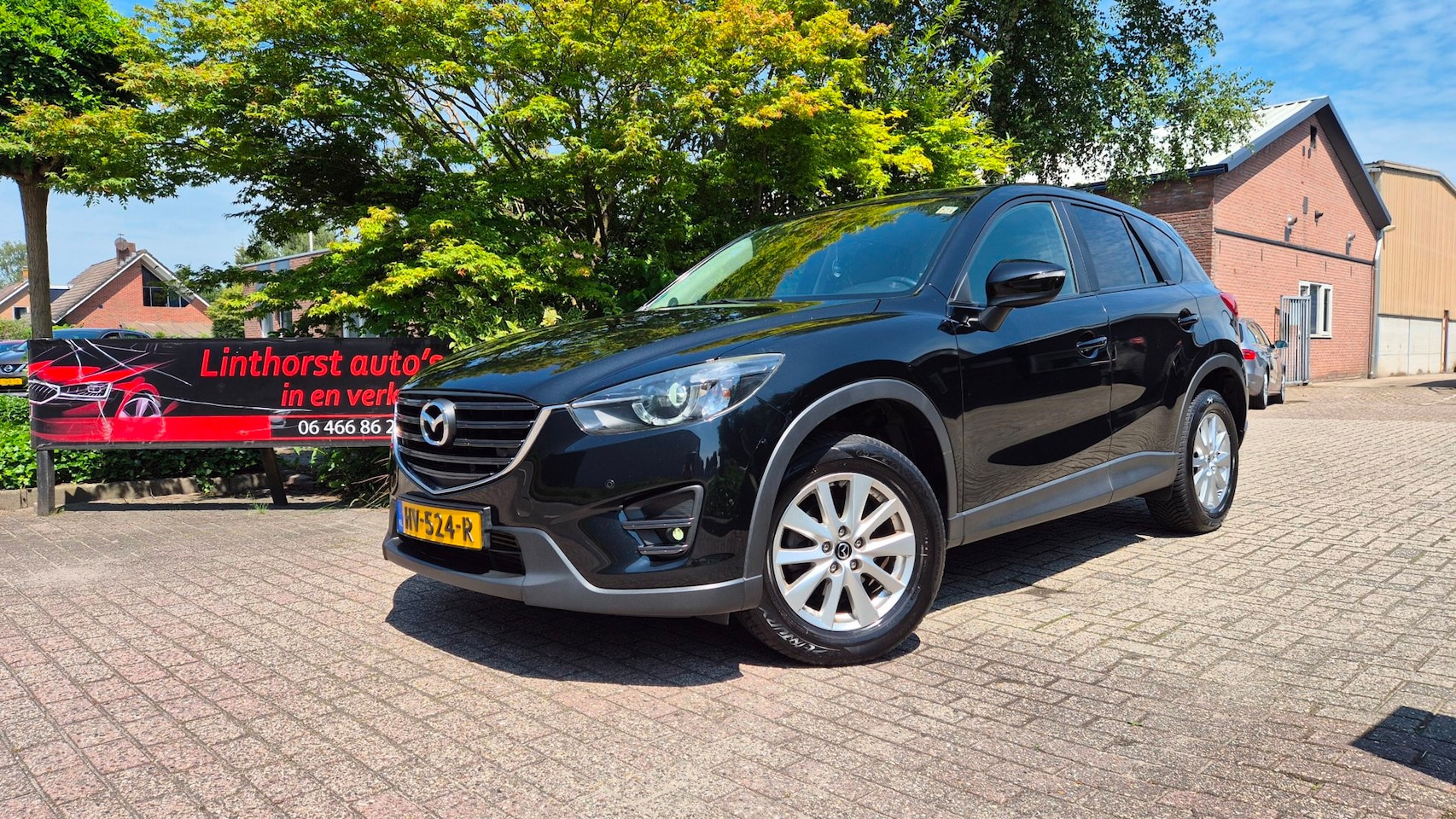 Mazda CX-5 - 2.2d SkyActiv-D 150 TS+ 2WD-LEDER-NAVI-CLIMA-2016 - AutoWereld.nl