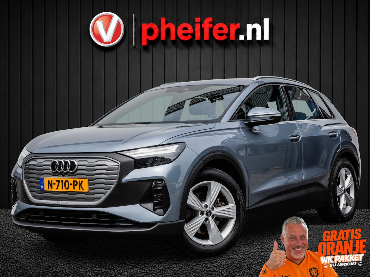 Audi Q4 e-tron - 35 Launch edition 55 kWh SOH 91% Trekhaak/ Camera/ Stoelverwarming/ Navigatie Apps/ Carpla - AutoWereld.nl
