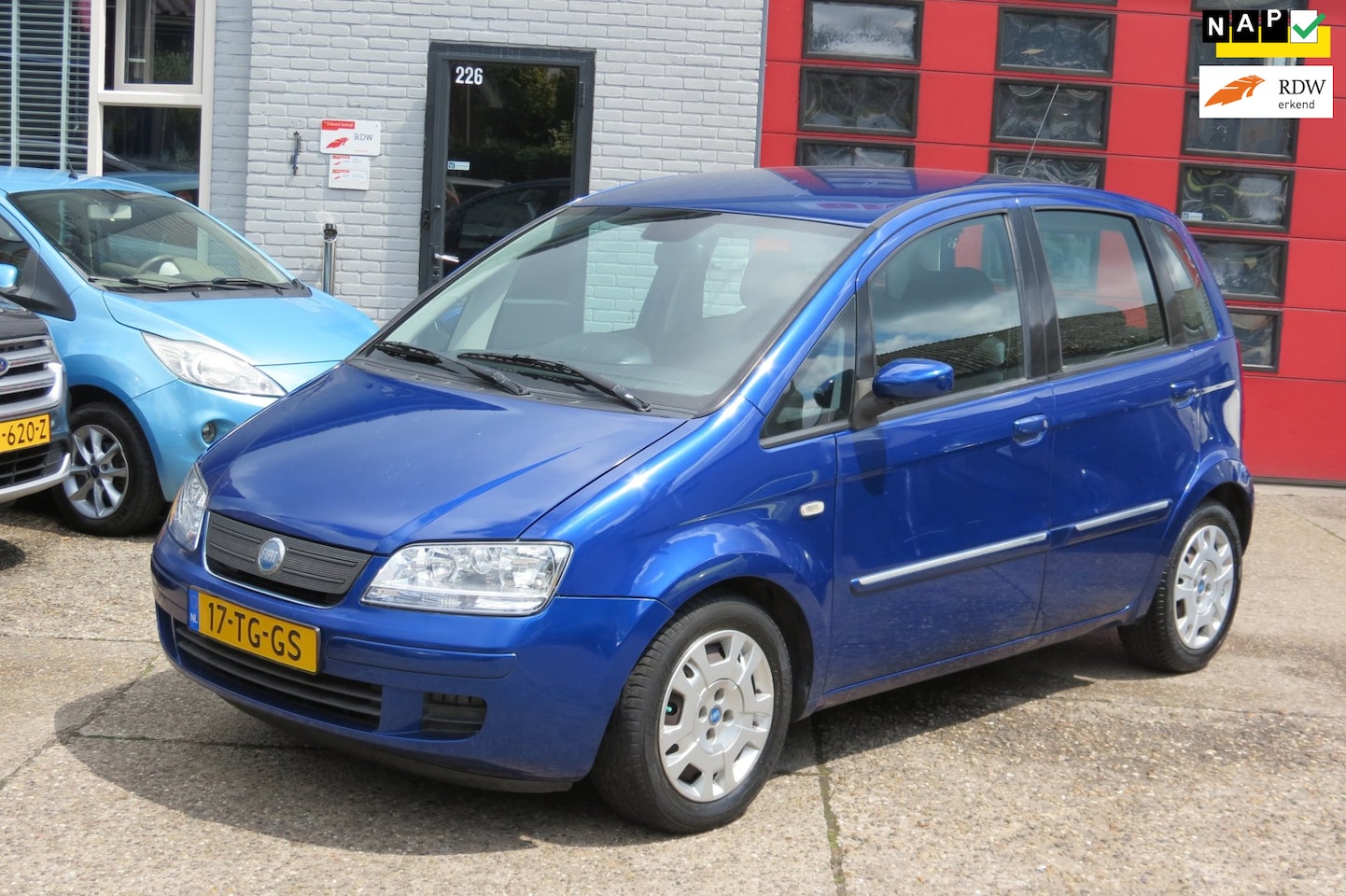Fiat Idea - 1.4-16V Dynamic 1.4-16V Dynamic , Airco , 5 Deurs - AutoWereld.nl