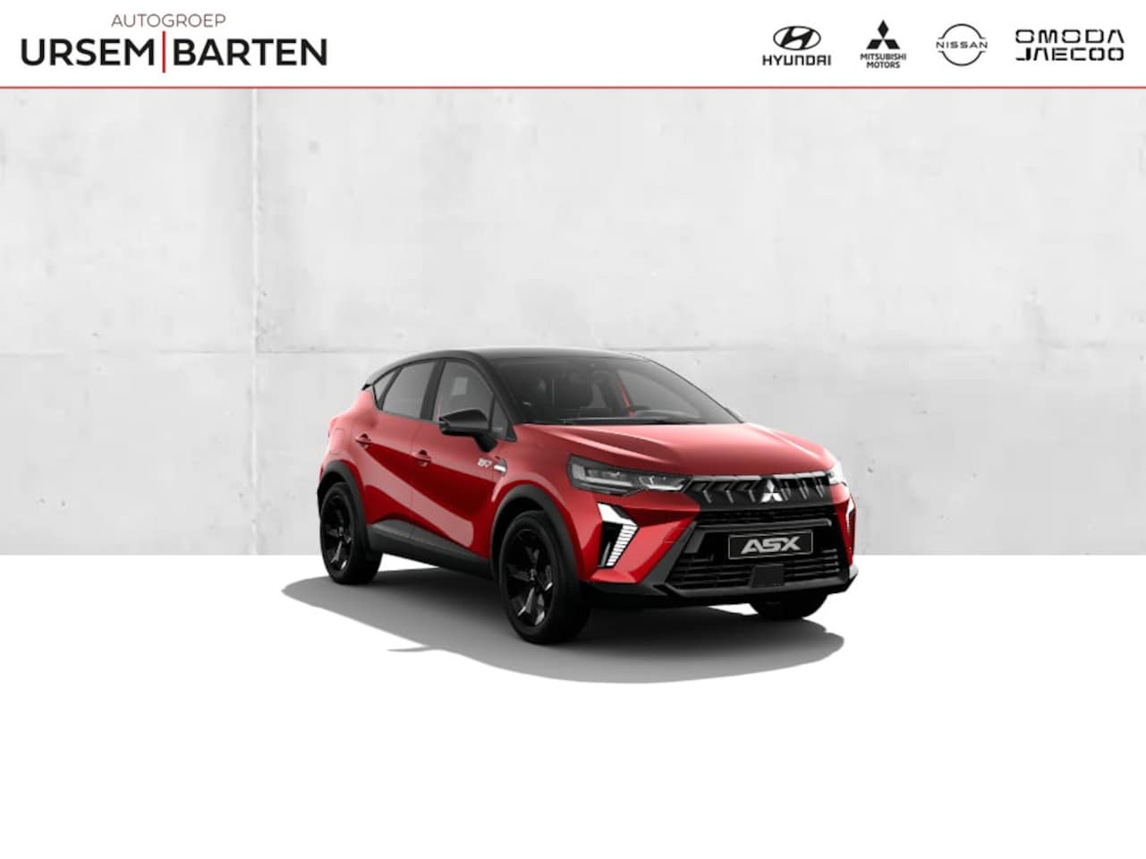 Mitsubishi ASX - 1.8 HEV Black Edition Two Tone | 18'' inch Lichtmetalen velgen | Draadloze oplader voor sm - AutoWereld.nl