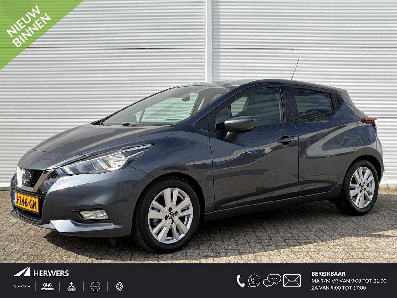 Nissan Micra - 1.0 IG-T N-Connecta / Trekhaak ( 1200 kg ) / airco / Apple Carplay/Android Auto / Deale - AutoWereld.nl