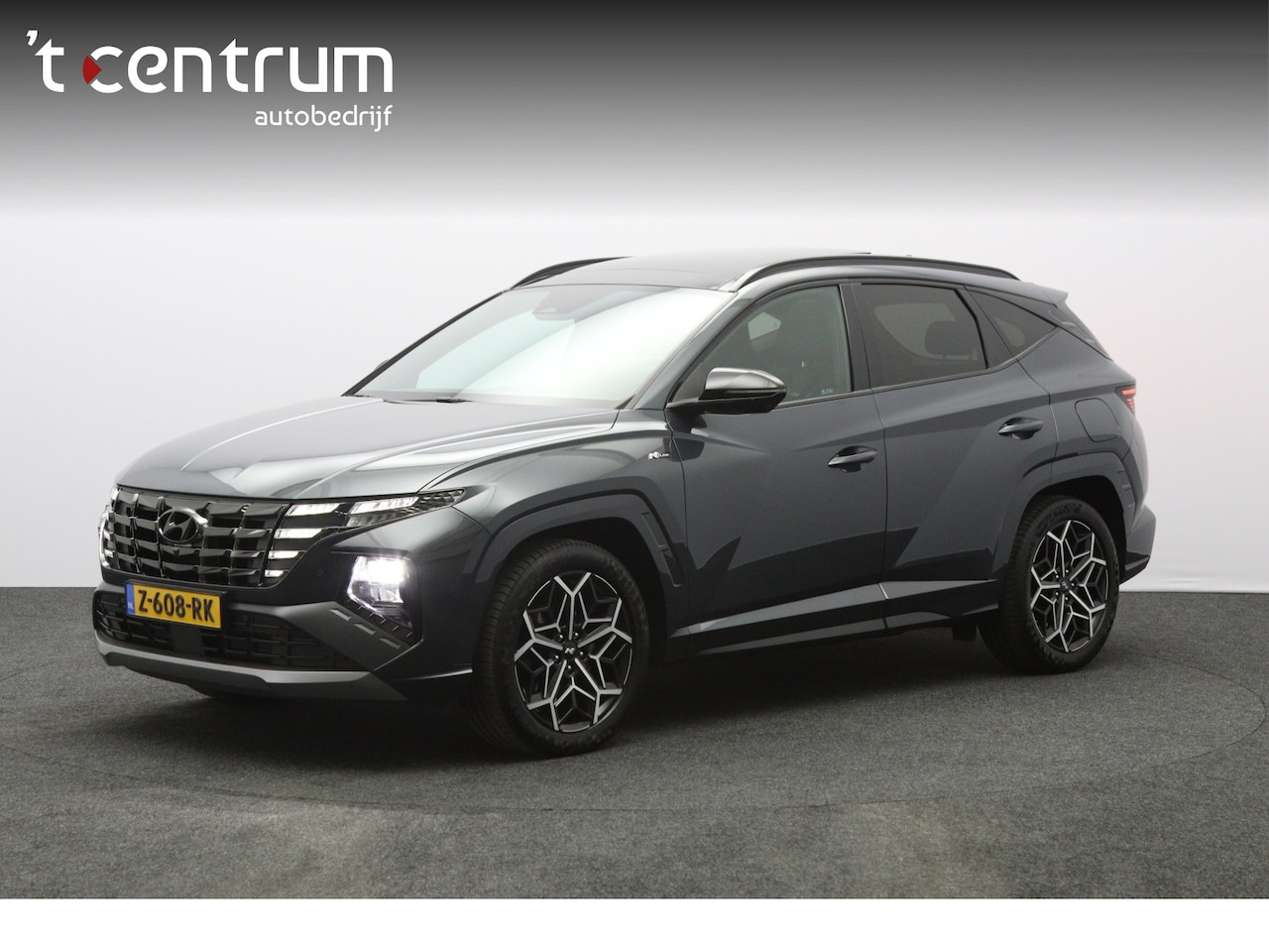 Hyundai Tucson - 1.6 T-GDI HEV N Line 1.6 T-GDI HEV 180 PK N Line, Trekhaak, Panoramadak, Stoelkoeling / Verwarming, 360 Camera, - AutoWereld.nl