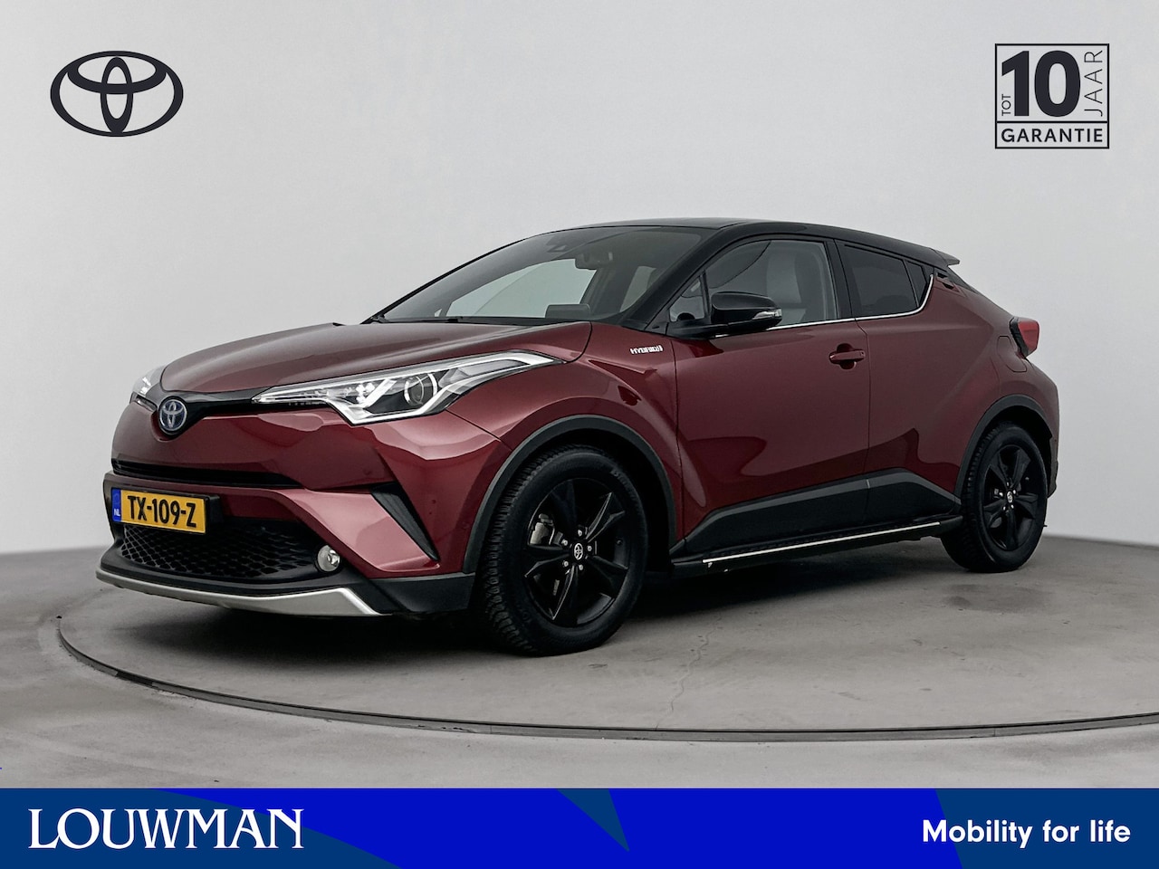 Toyota C-HR - 1.8 Hybrid Adventure Automaat | Lichtmetalen Velgen | JBL | Stoelverwarming | Navi | Parke - AutoWereld.nl