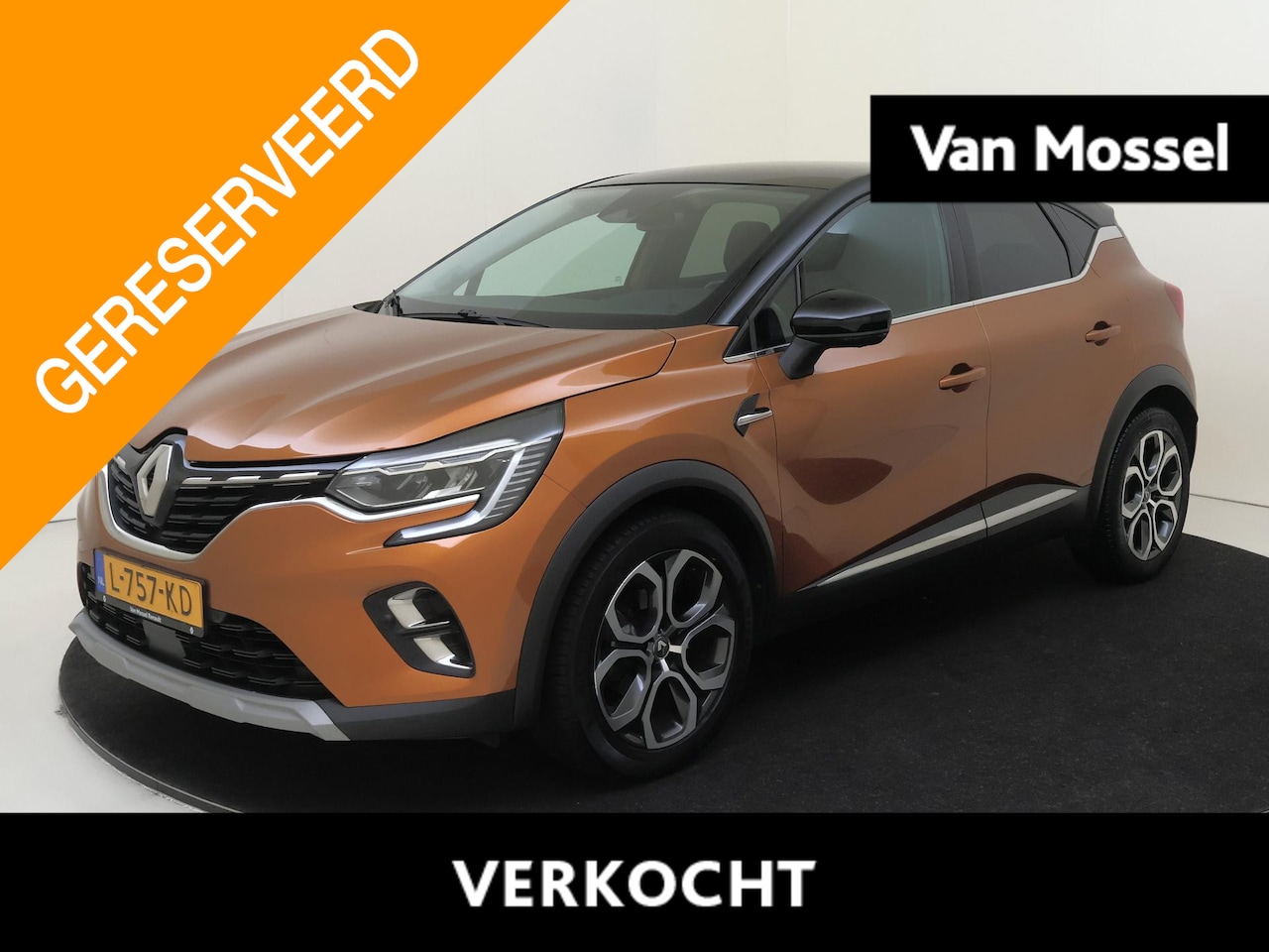 Renault Captur - 1.3 TCe 140 Intens | Pack parking | Pack winter | Apple Carplay/Android | lederen/stof bek - AutoWereld.nl