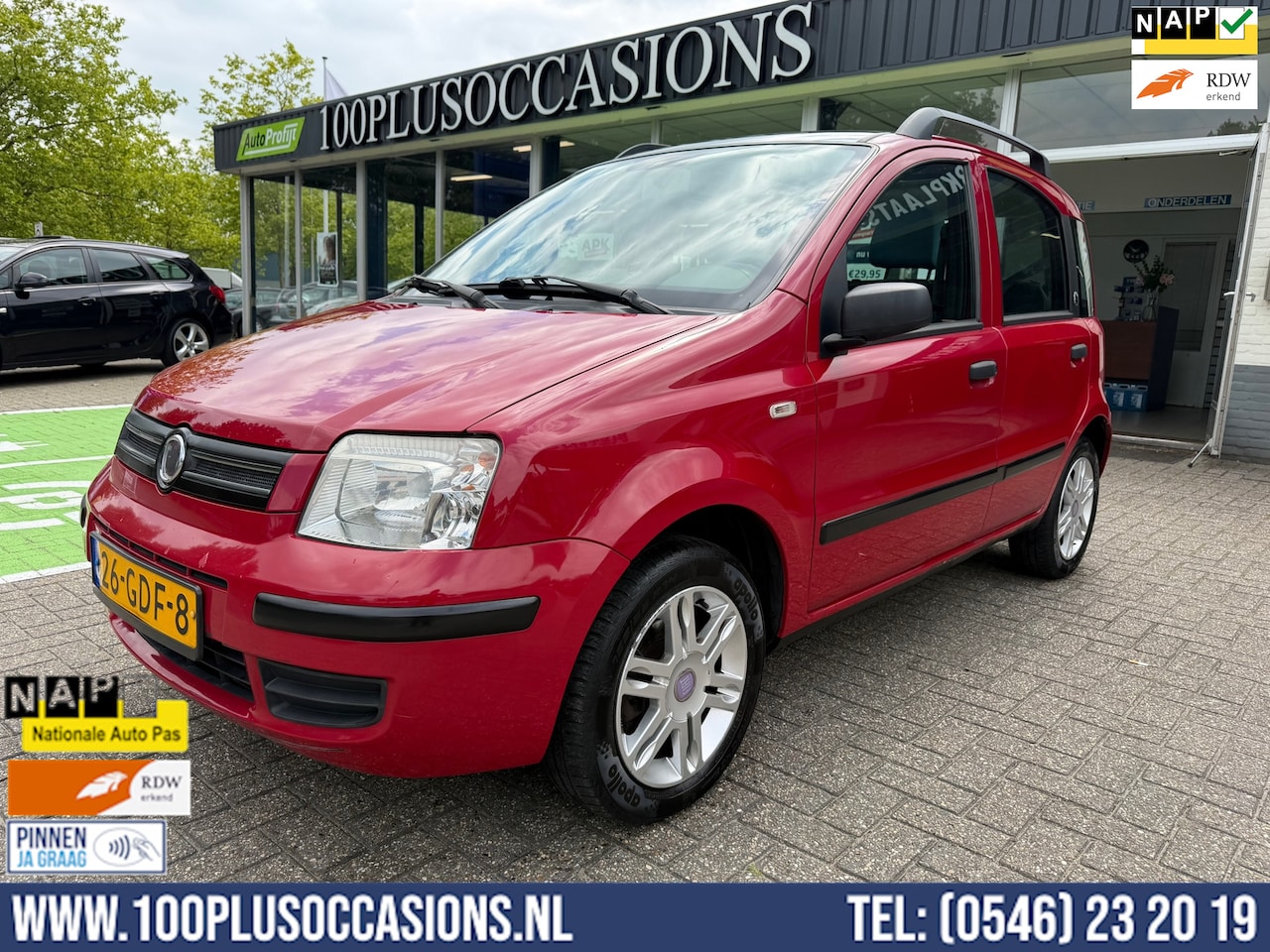 Fiat Panda - 1.2 Emotion | Pano | Nwe apk | Nwe distributieset | kleine beurt - AutoWereld.nl