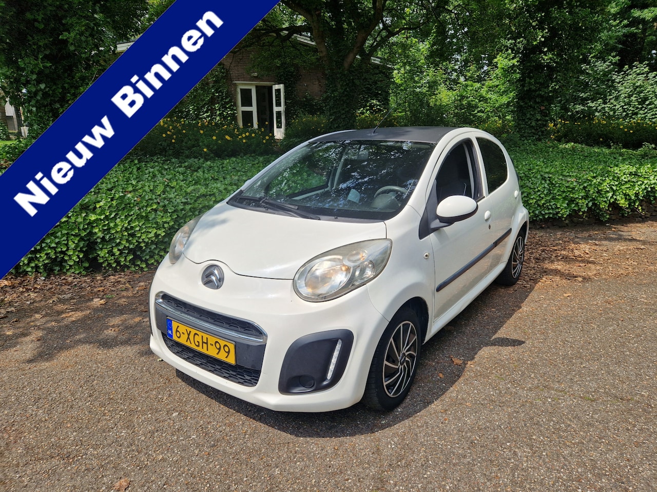 Citroën C1 - 1.0 1.0, 5DRS, Nw apk, 2013, WIT - AutoWereld.nl