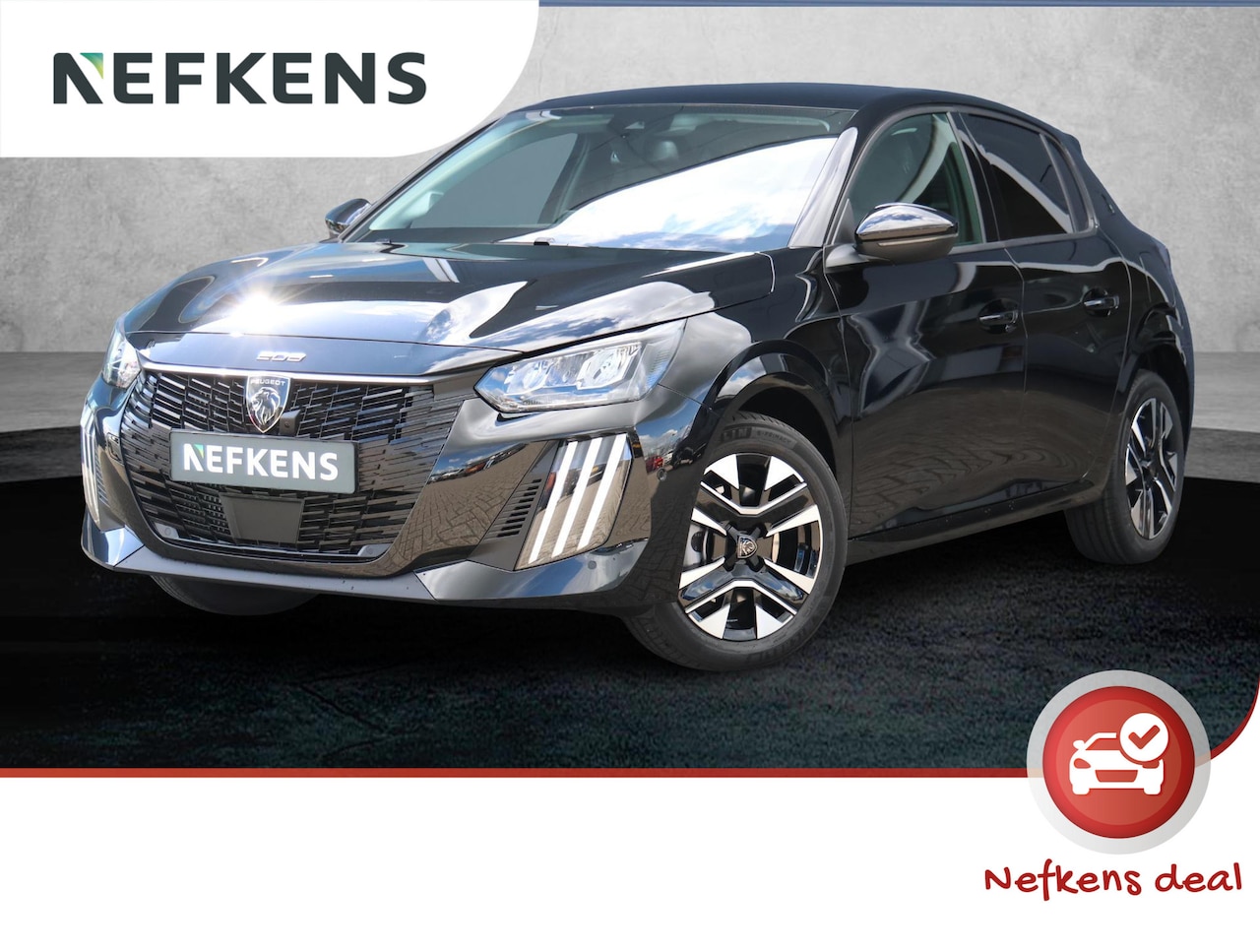 Peugeot 208 - 1.2 Hybrid 110 e-DCS6 Allure Automaat | Half leder stuurwiel | Dode hoek detectie | Voorra - AutoWereld.nl