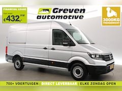 Volkswagen Crafter - 2.0 TDI 177PK L3H3 | Automaat | 3000kg Trekgew. | Trekhaak | Airco | Camera | 3 Zits | Cru