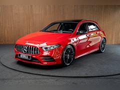 Mercedes-Benz A-klasse - 250 AMG Pano Carbon Leder Widescreen Navi Camera Climate Ambient Cruise PTS LM velgen