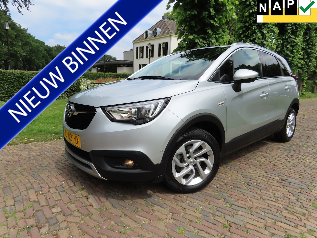 Opel Crossland X - 1.2 Turbo Innovation *** 28110 KM !! N.A.P *** Ecc Cruisecontrol Leer/Stof Sportstoelen 36 - AutoWereld.nl