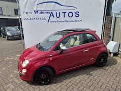 Fiat 500 - 1.2 Lounge NL Nap Leder elektrische Dak Clima