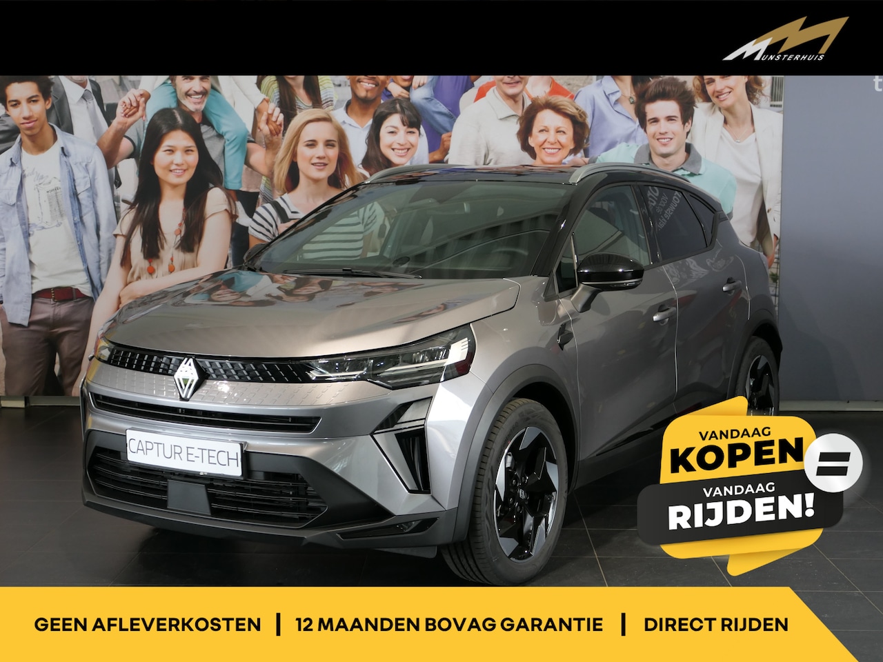 Renault Captur - 1.8 E-Tech full hybrid 160 techno - Stoel en stuurverw - Adaptive cruise - Apple carplay/ - AutoWereld.nl
