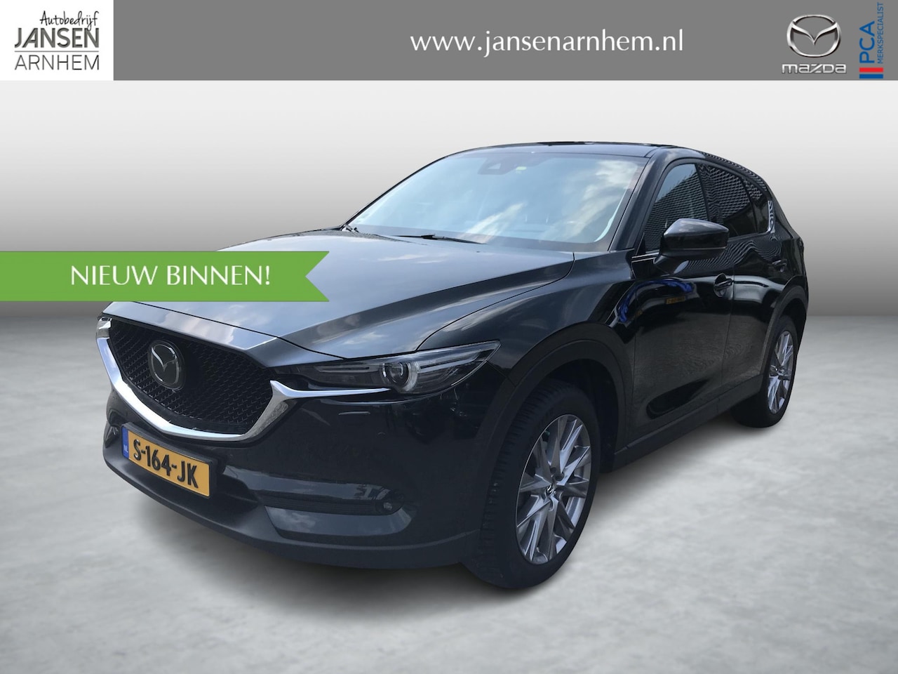 Mazda CX-5 - 2.5 SkyActiv-G 194 GT-M 2.5 SkyActiv-G 194 GT-M , Automaat, Trekhaak, Leder, All Season, 19 Inch LMV, HUD, 360 Vie - AutoWereld.nl