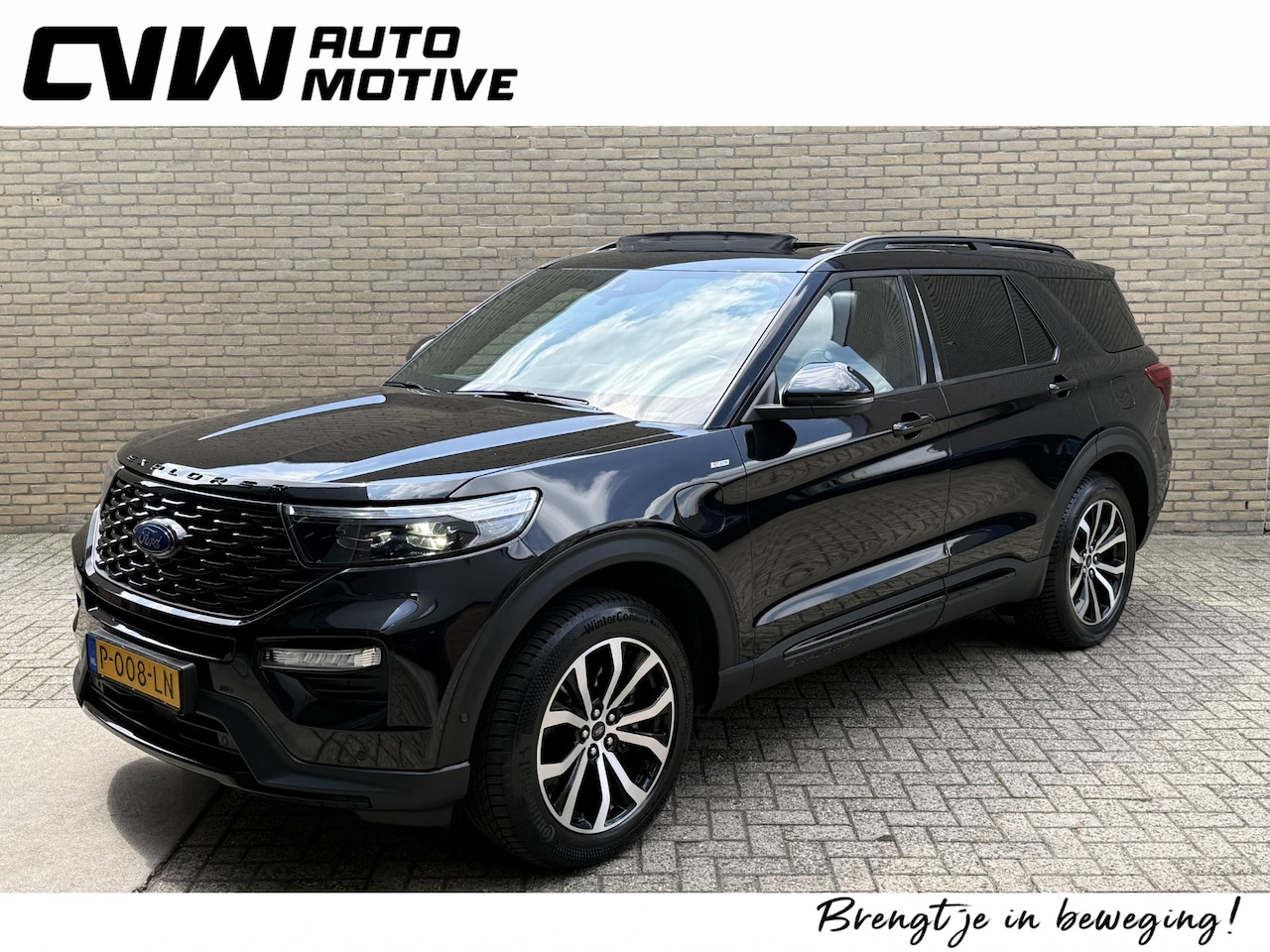 Ford Explorer - 3.0 V6 EcoBoost PHEV ST-Line 457pk | 7-persoons | Panoramadak | Lederen bekleding | 360 ca - AutoWereld.nl