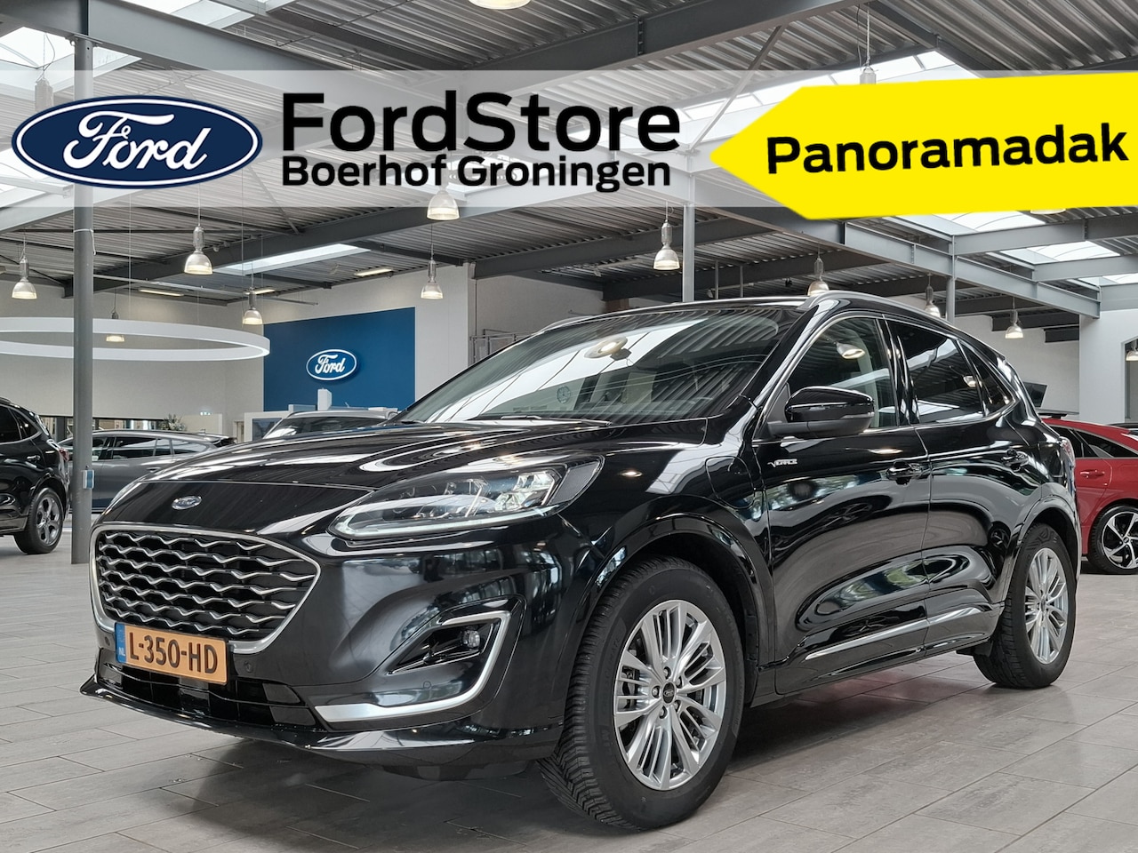 Ford Kuga - 2.5 PHEV Vignale | Airco | Clima |  Winterpack | Pano | Draadloos Opladen | Navigatie | 4 - AutoWereld.nl