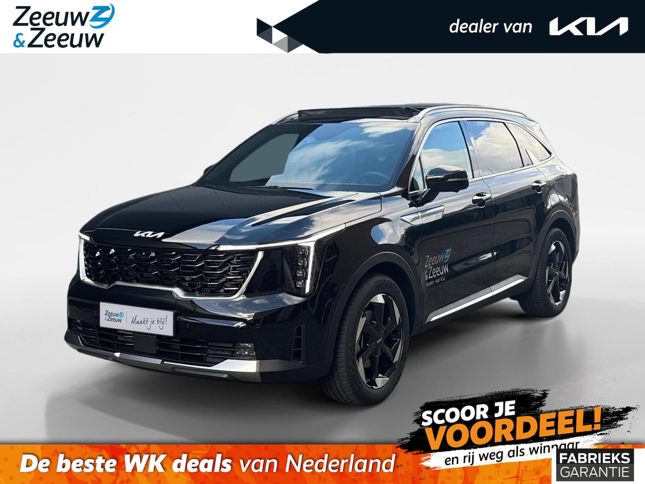 Kia Sorento - 1.6 T-GDi Plug-in Hybrid 4WD ExecutiveLine 7 pers Meest luxe uitvoering | Fabrieksgarantie - AutoWereld.nl
