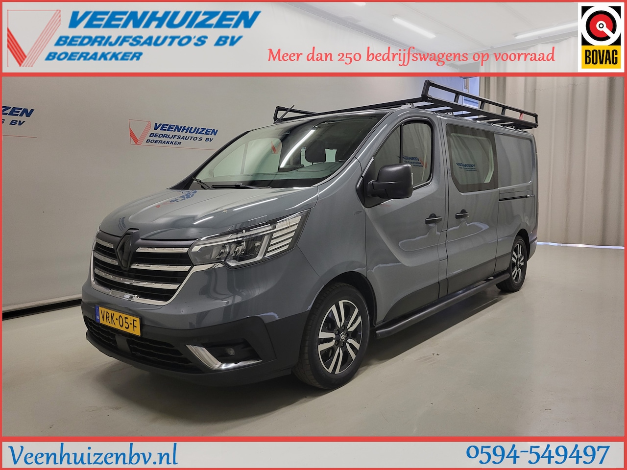 Renault Trafic - 2.0dCi 150pk L2/H1 Dubbele Cabine Automaat Euro 6! - AutoWereld.nl