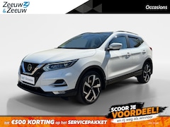 Nissan Qashqai - 1.3 DIG-T Tekna | Extra set winterbanden | Rondom camera | Stoel verwarming | Climate | Pa