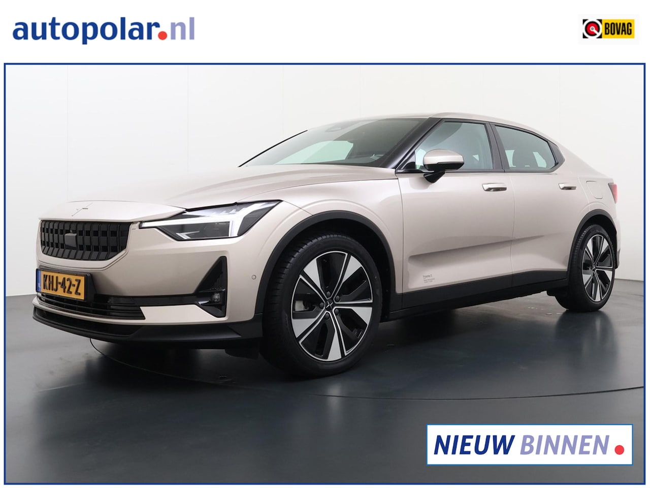Polestar 2 - Long Range Single Motor 78 kWh AdaptiveCruise/360Cam/BLIS etc. - AutoWereld.nl