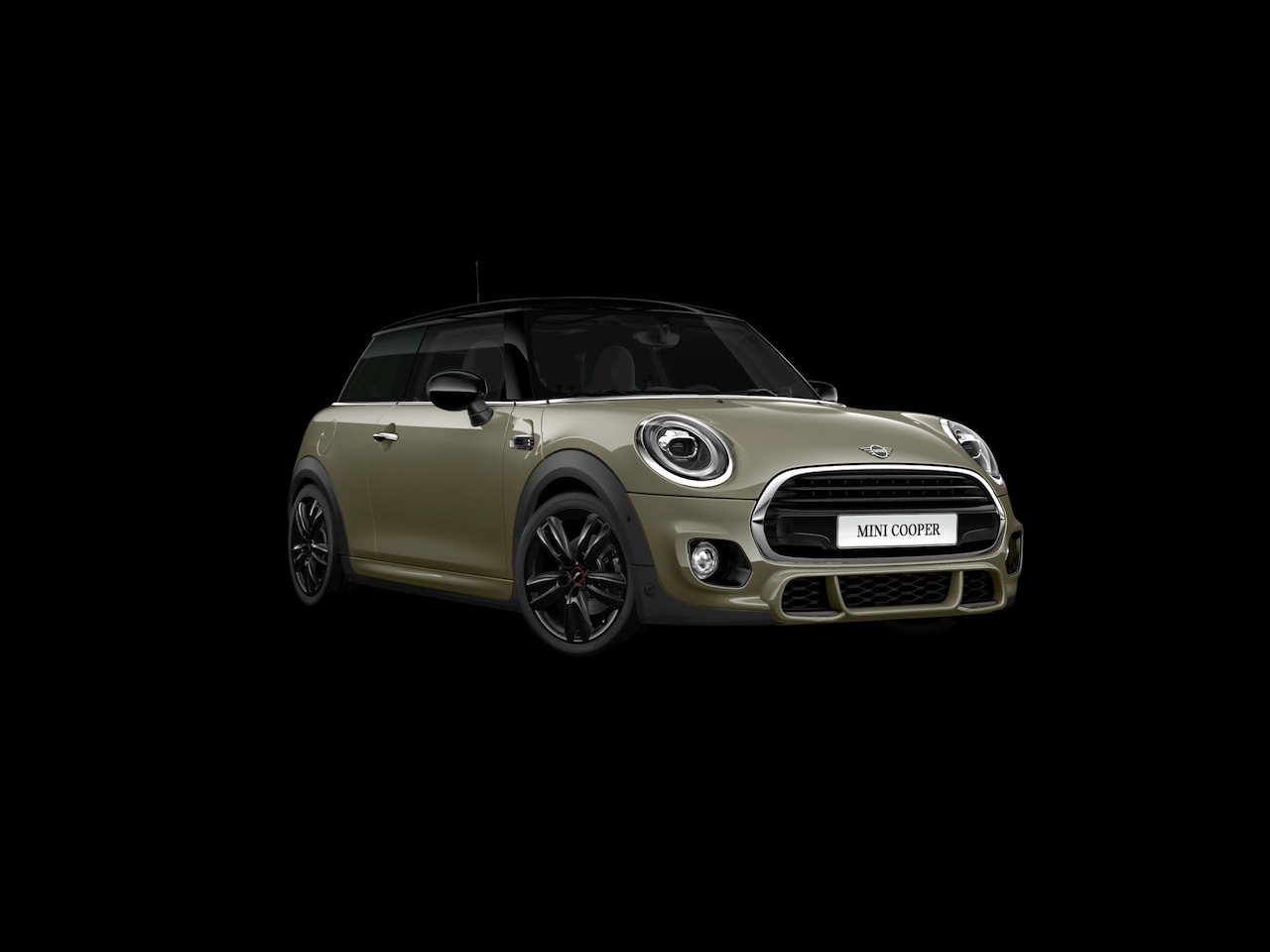 MINI 3-Deurs - 1.5 Cooper | JCW-Trim | Navigatie | Panorama | H&K | PDC | 17"LM | NL Auto | Emerald Grey - AutoWereld.nl