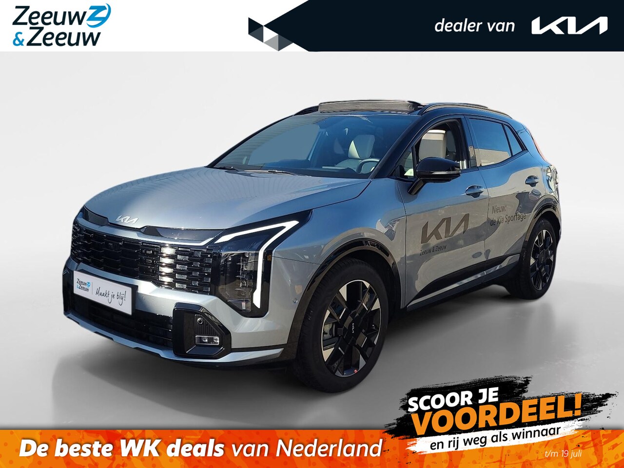 Kia Sportage - 1.6 T-GDi Plug-in Hybrid GT-PlusLine | Meest luxe uitvoering | Fabrieksgarantie t/m 1-12-2 - AutoWereld.nl