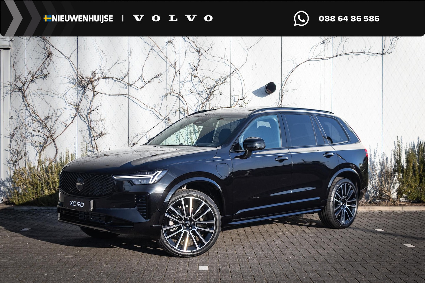 Volvo XC90 - T8 Plug-in hybrid AWD Ultra Black Ed. Exec. | Massagefunctie voorstoelen | Bowers & Wilkin - AutoWereld.nl