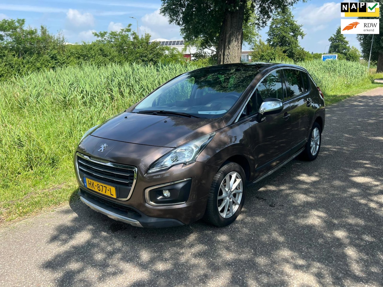 Peugeot 3008 - 1.2 PureTech Allure Dealer Onderhouden Pano Cruise Airco Pdc Half Leder Navi Bluetooth - AutoWereld.nl
