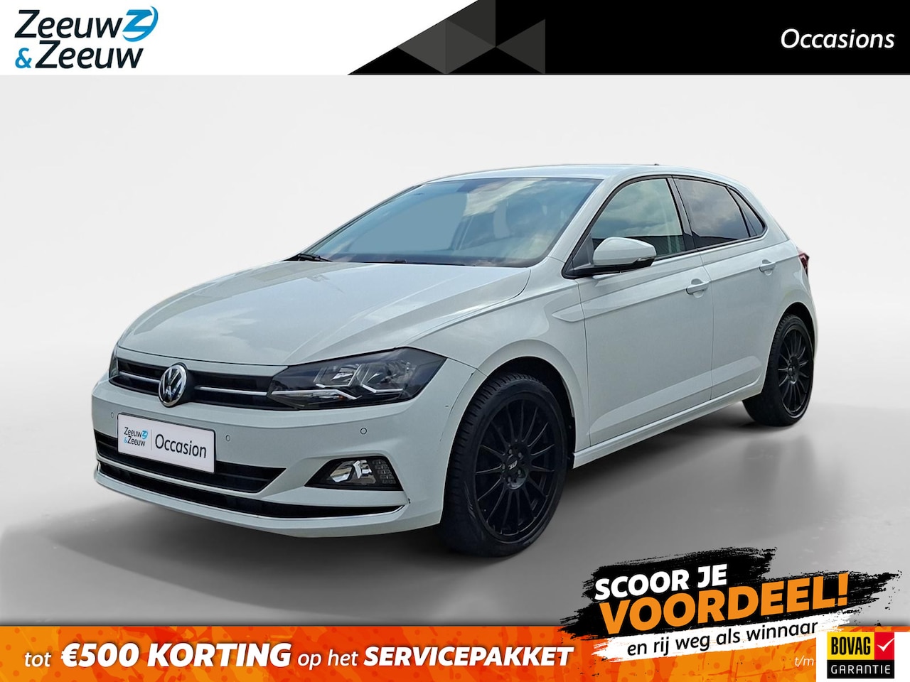 Volkswagen Polo - 1.0 TSI Highline | Apple Carplay & Android auto | Digitaal dashboard | Privacy glass | Lic - AutoWereld.nl