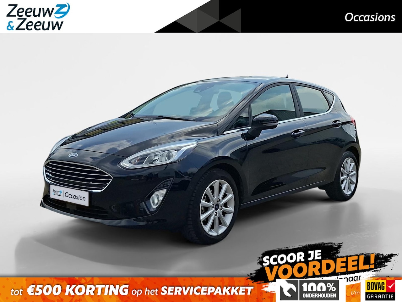 Ford Fiesta - 1.0 EcoBoost Titanium | Dealeronderhouden | First edition pack | Adaptieve cruise control - AutoWereld.nl